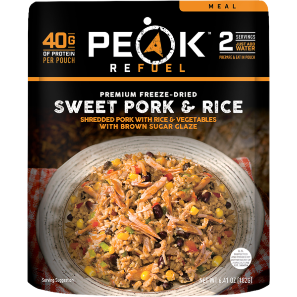 Peak Refuel - Sweet Pork & Rice - Military & First Responder Discounts ...