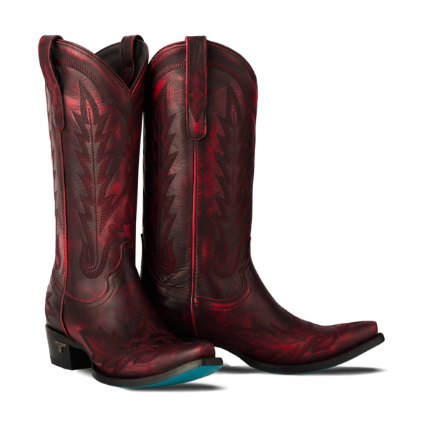 Lane Boots - Lexington Boot - Black Cherry - Military & First