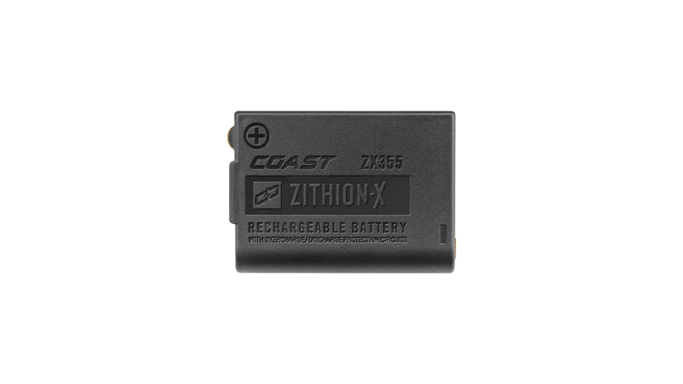 COAST Products - ZX355 Rechargeable Battery - Military & First
