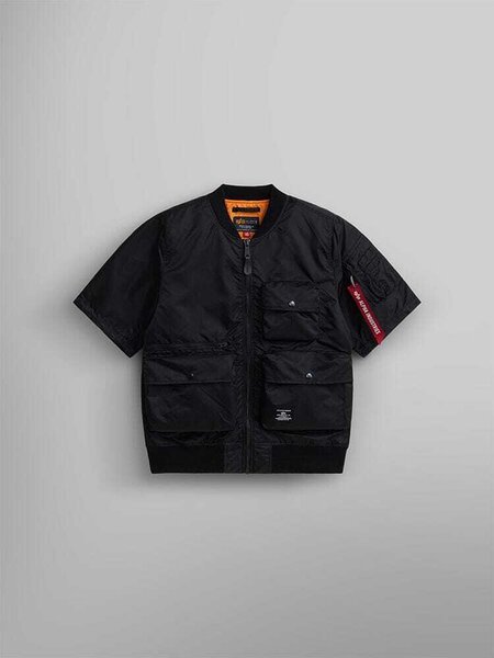 Alpha Industries - L-2B SHORT SLEEVE BOMBER JACKET - Military