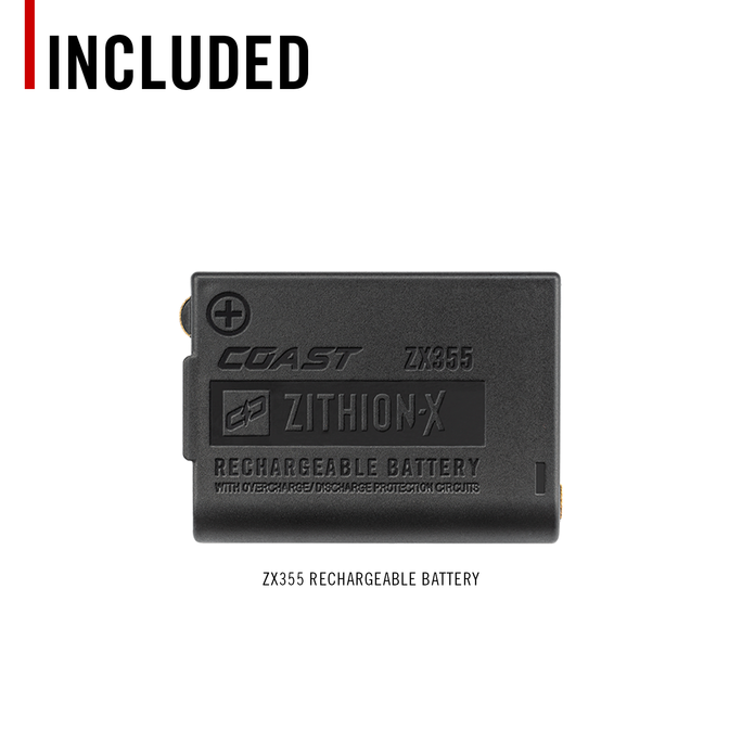 COAST Products - ZX355 Rechargeable Battery - Military & First