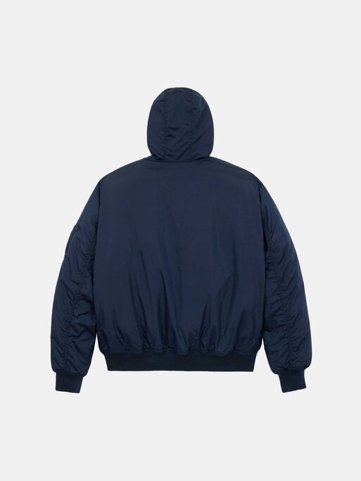 Alpha Industries - MA-1 HOODED OXFORD FLIGHT JACKET - Military