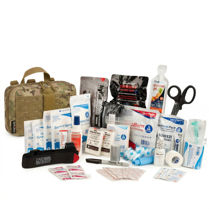 Scherber - Scherber Vehicle IFAK Emergency Trauma Kit | 95+