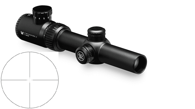 VORTEX Crossfire II AR1-4x24 実物 Vortex Optics - Crossfire II 1-4x24 Riflescope | Gov't
