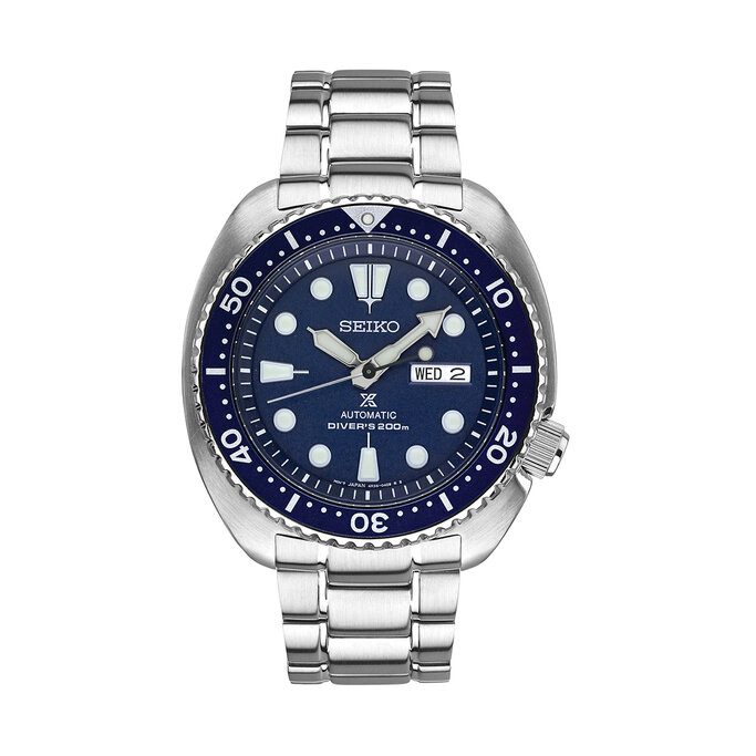 seiko divers automatic navy blue dial men's watch