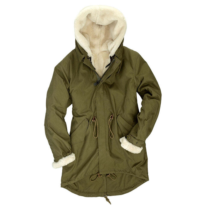 Cockpit USA - M51 DMZ Fishtail Parka w. Shearling Liner Cockpit USA - M51 DMZ Fishtail Parka w. Shearling Liner