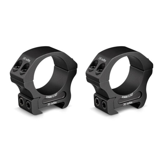 Vortex Optics - Pro Series 30mm Rings - Military & Gov't Discounts
