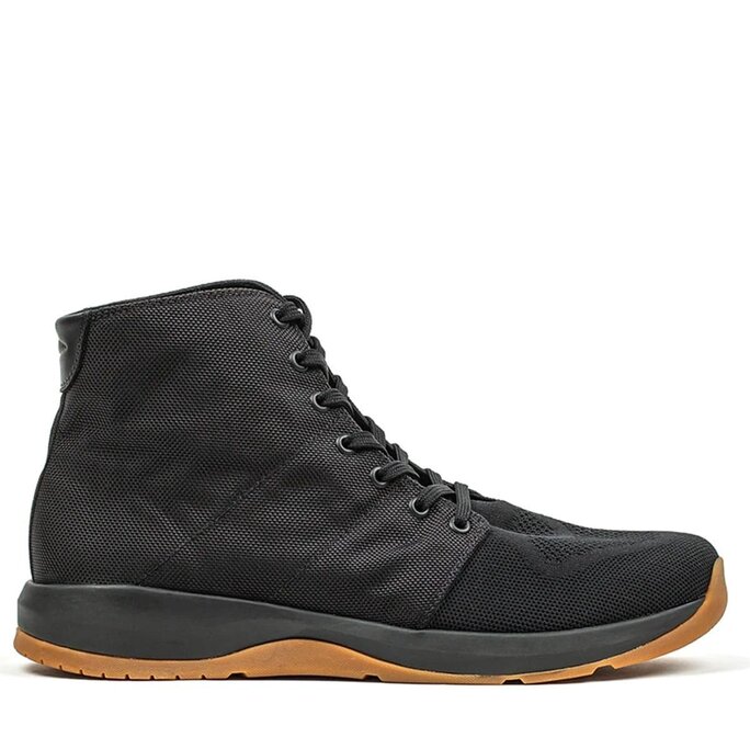 Black mid best sale top trainers