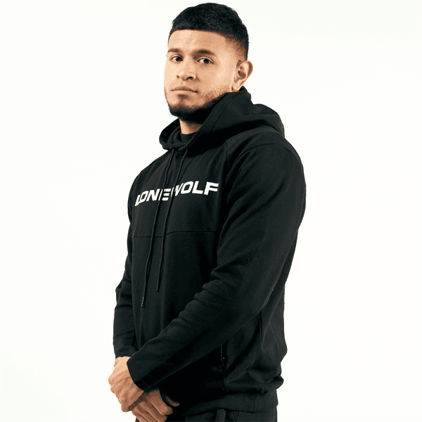 Lone Wolf Fitness Boss Black Hoodie Military & First Responder