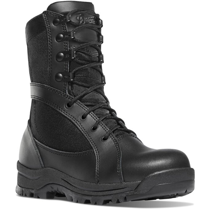women's tactical boots with side zipper