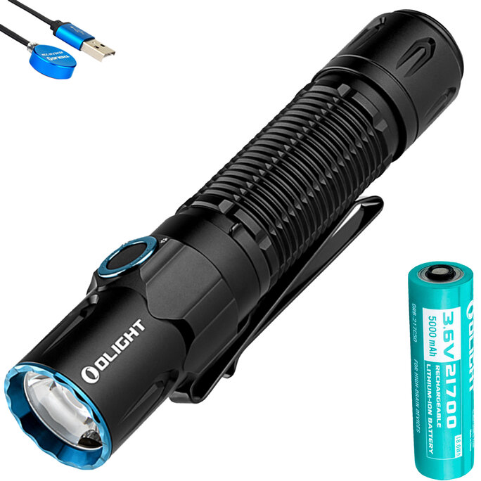 Olight - Warrior 3S 2300 Lumen Rechargeable Tactical Flashlight