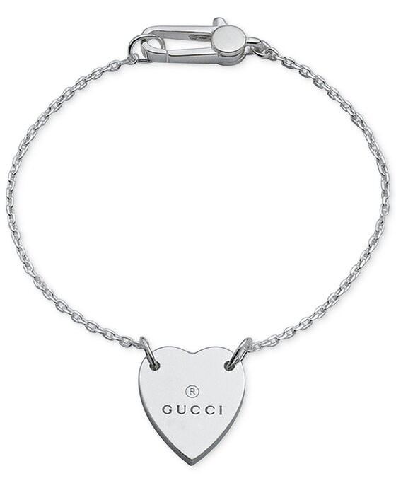 Gucci Heart Horsebit Necklace - Silver, Sterling Silver Pendant Necklace,  Necklaces - GUC68208 | The RealReal