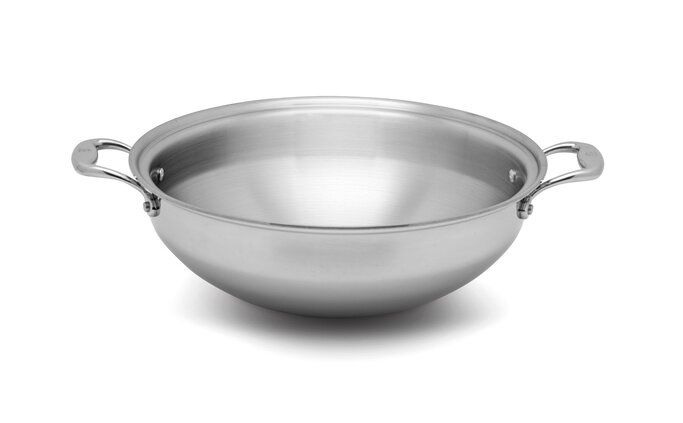 Heritage Steel 13.5 Paella Pan with Lid