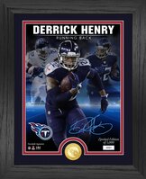 Highland Mint Derrick Henry Tennessee Titans NFL Impact Jersey Frame