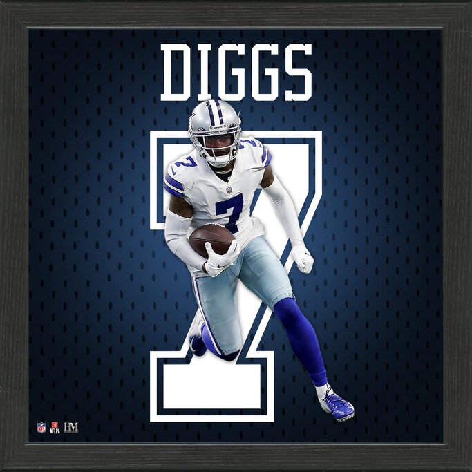 The Highland Mint - Trevon Diggs Dallas Cowboys Jersey IMPACT Frame -  Discounts for Veterans, VA employees and their families!