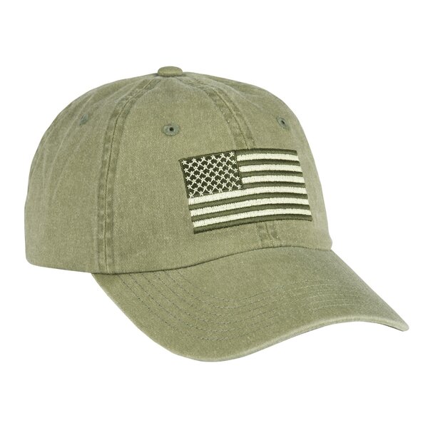 TLJ Marketing - Pigment Dye Unstructured Mid Profile VA logo Cap ...