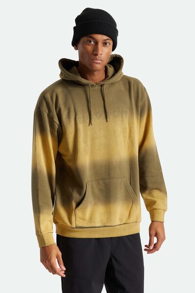 Brixton - Way Hood - Military Olive/Light Olive Ombre - Military ...