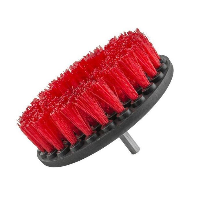 RamenTuning - Chemical Guys Carpet Brush w/ Drill Attachment, Heavy Duty,  Red - Military & First Responder Discounts
