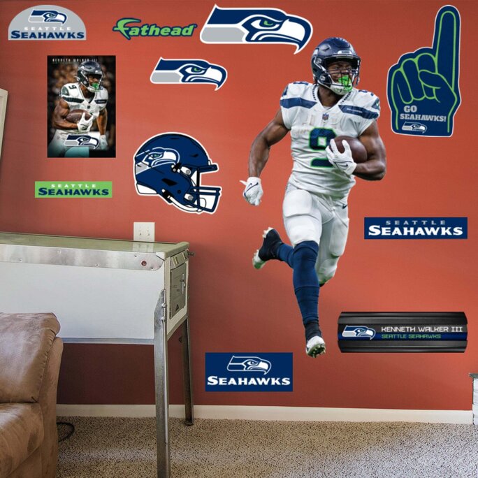 Seattle Seahawks: 2022 Logo - Officially Licensed NFL Removable Adhesi –  Fathead