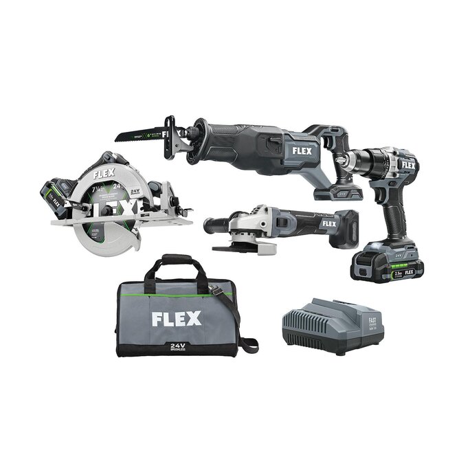 FLEX 24V Cordless Tools Bring the Power