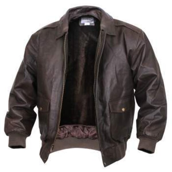 Rothco - Men's Classic A-2 Leather Flight Jacket - Military & Gov