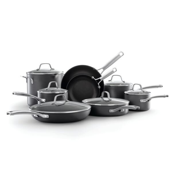 calphalon classic 14pc nonstick cookware set