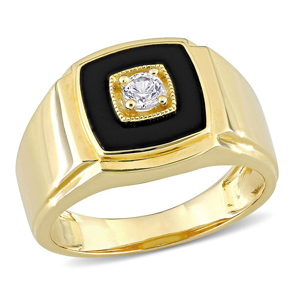 後払い手数料無料】 新品仕上済【ROYAL ORDER】GOD SQUARE RING/ONYX