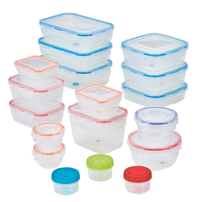 10-Piece Square Nestable Food Storage Containers – Rachael Ray