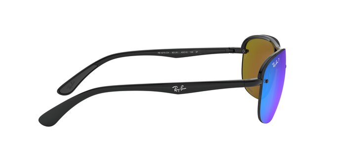 =美品中古= Ray-Ban CHROMANCE Ray-Ban Chromance Square Polarized Flash/Mirror Sunglasses | Dillard's