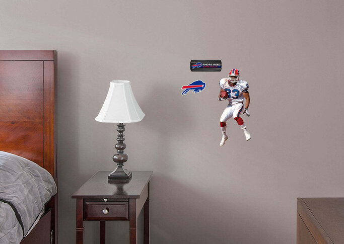 Buffalo Bills: Andre Reed 2021 Legend - Officially Licensed NFL Removable  Wall Adhesive Decal