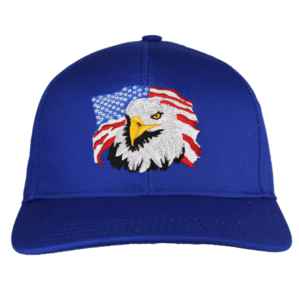 JWM Wholesale - USA Made Patriotic Eagle Flag Hat - Military & Gov't ...