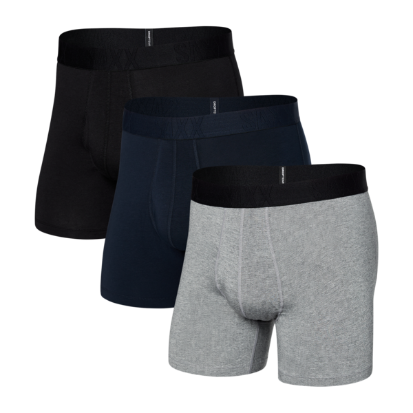 SAXX Underwear - DropTemp™ Cooling Cotton 3-Pack - Military & First ...