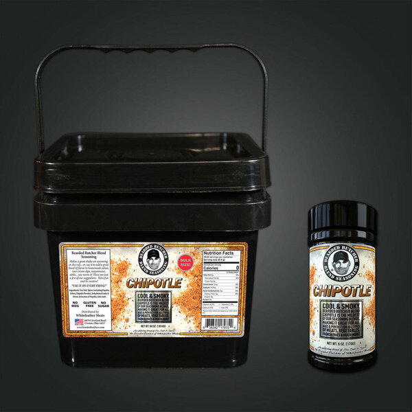 The Bearded Butchers Bearded Butcher Chipotle Blend Bucket w/Shaker