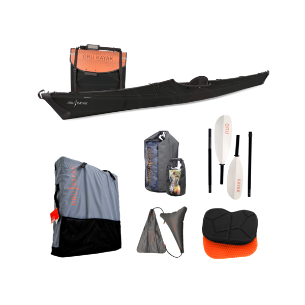 Oru Kayak Explorer Package (Coast XT Black Edition) Military