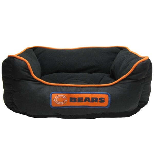 Furry-Happiness - Chicago Bears Pet Dog Bed by Pets First - Military &  First Responder Discounts