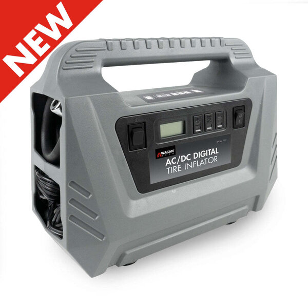 Wagan Corporation AC/DC Digital Tire Inflator House and Car powered