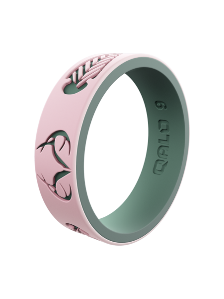 QALO - Women's Realtree Arrowhead Silicone Ring - Military & First ...