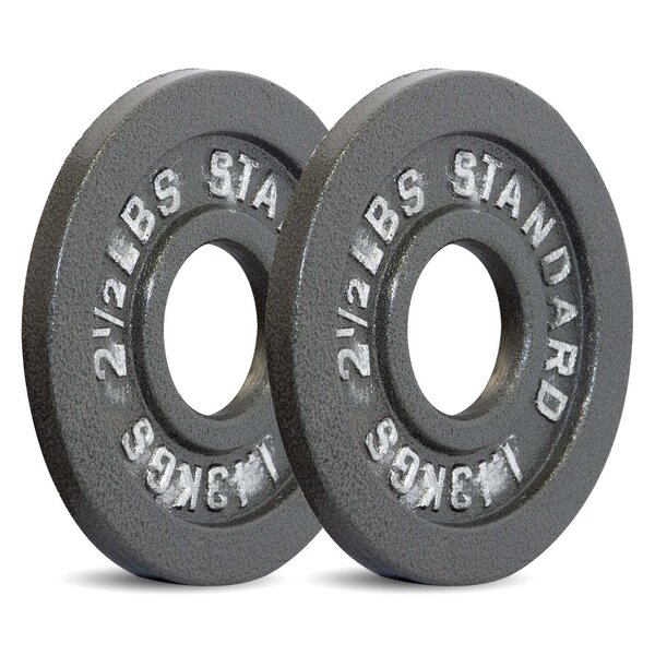 Serious Steel Fitness Olympic Cast Iron Plates (Pair) Military & First Responder Discounts