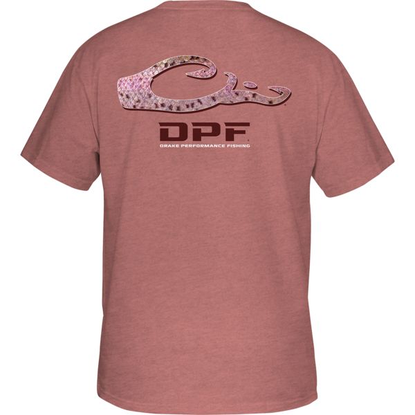 Drake Waterfowl Trout Scales TShirt Military & First Responder