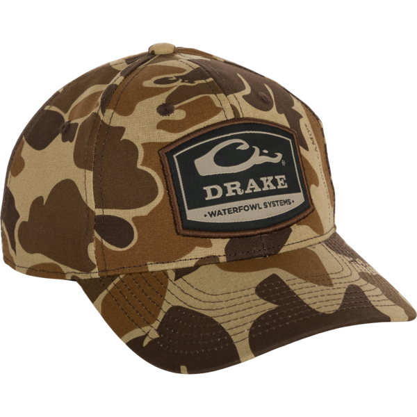Drake Waterfowl 6Panel Badge Cap Military & First Responder