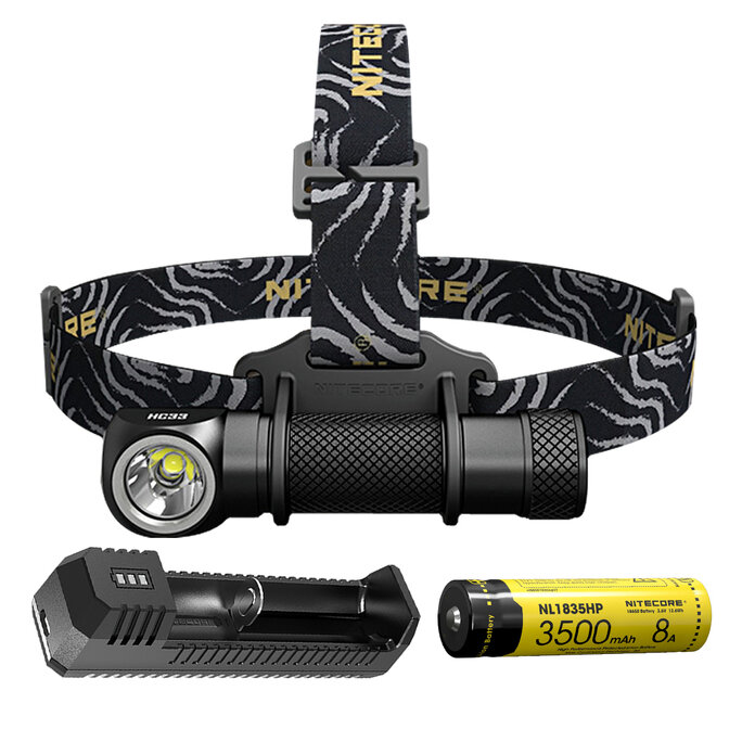 Nitecore - HC33 1800 Lumen High Performance LED Headlamp Military