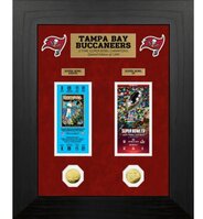 Tampa Bay Buccaneers Super Bowl 55 Champs Signature Ticket