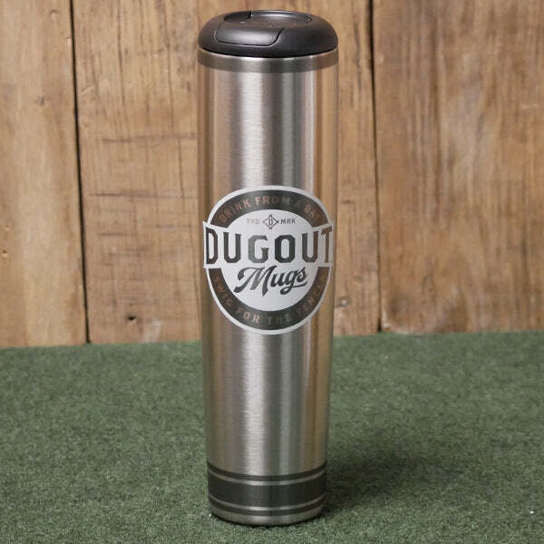 Dugout Mugs® Dugout Mugs Metal Dugout Mug Stainless Steel Baseball
