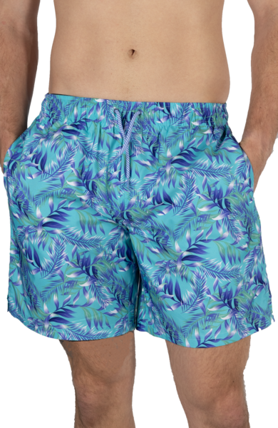 TailorByrd - Tropical Print Swim Shorts - Military & First Responder ...