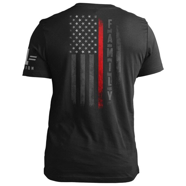 1 Nation Design - Firefighter Family American Flag - Military & First ...