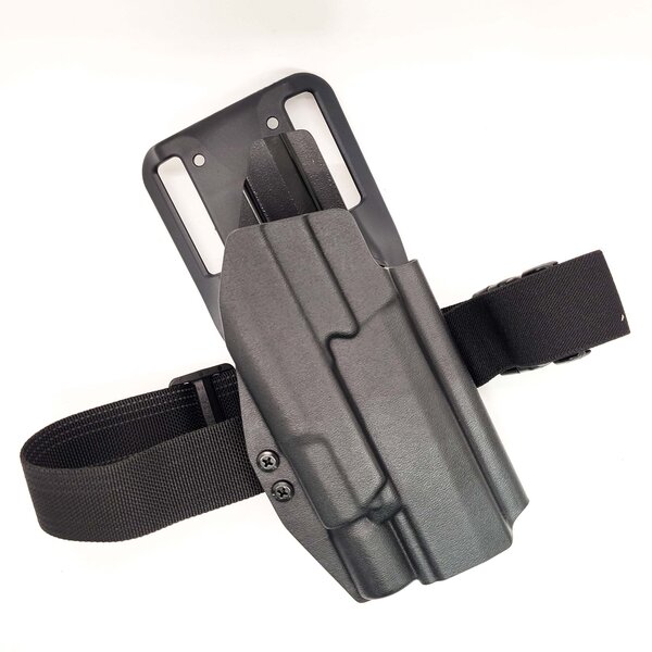 Étui Tactique Universel X300 Avec QLS - Compatible 150 Modèles De Pistolets Dont P320 | Réglable En Serrage, Nylon Résistant