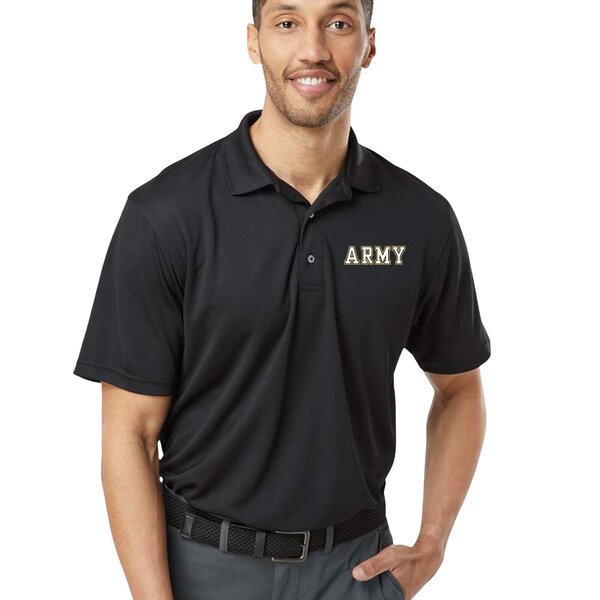 Army Gear Army Block Performance Polo Military & First Responder