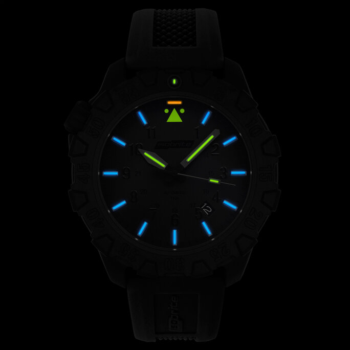 Armourlite Watch Company Men s 44.5mm Isobrite Squadron Series T100 Tritium Automatic Watch Discounts for Veterans VA employees and their families Veterans Canteen Service