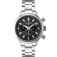 Seiko - Men's 40mm Essentials SS Chronograph Gray Dial Watch