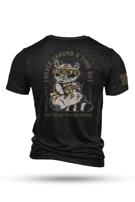 Nine Line Apparel - Men's Tactical Trash Panda Tri-Blend T-Shirt